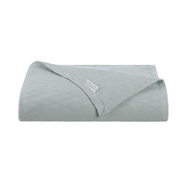 Monarch Brands Aston & Arden Tencel Throw Blanket - Light Grey - P-THROW-TNC-LG
