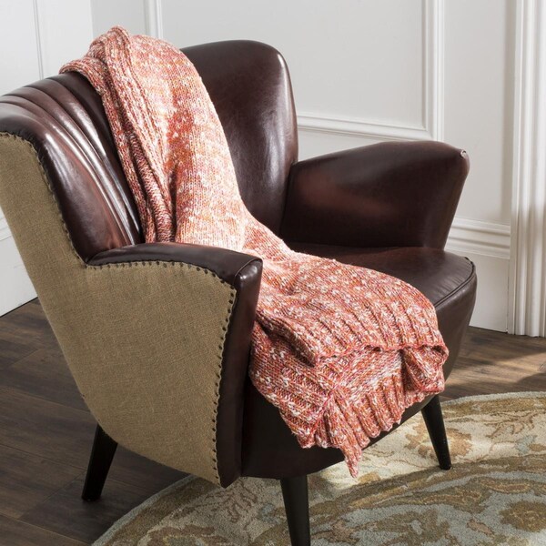 Safavieh 50 x 60 in. Darling Knit Throw, Assorted Color - THR202A-5060