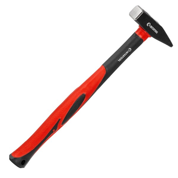 Intertool Cross Peen Hammer, 7 oz., 11 in. Fiberglass Handle - HT08-0202