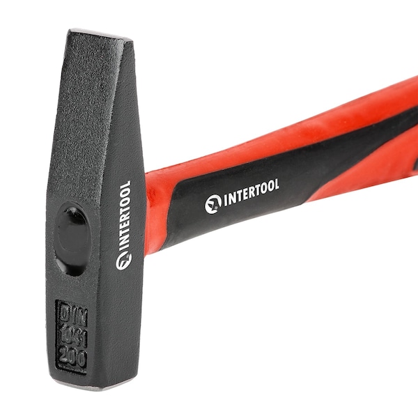Intertool Cross Peen Hammer, 7 oz., 11 in. Fiberglass Handle - HT08-0202