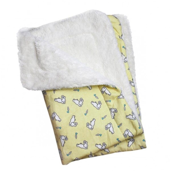 Kd Vestidor Hopping Bunny Flannel & Ultra-Plush Blanket - KD3553431