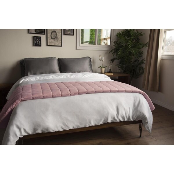 Kd Gabinetes Home Color Collection Blanket Pink for King Size Bed - KD2100055