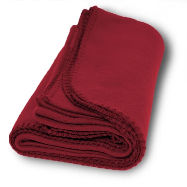 Kd Bufe 50 x 60 in. Promo Blanket, Burgundy - KD2803584