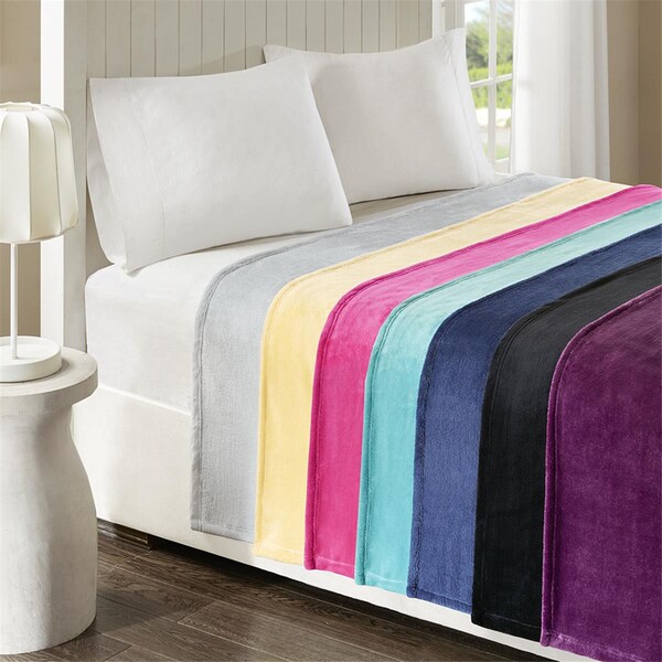 Intelligent Design Oversized Blanket - Pink, King Size - ID51-1310
