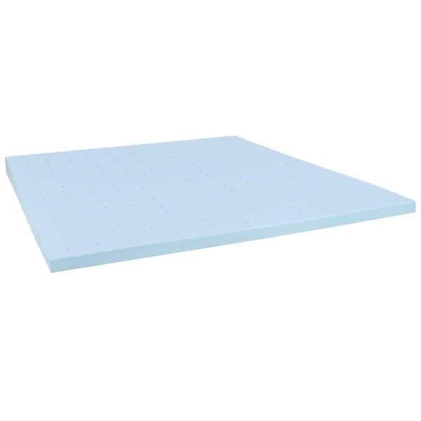 Flash Furniture Capri Comfortable Sleep 3 inch Cooling Gel Mattress Topper with CertiPUR-US Certified Memory Foam - King - MR-M35-3-K-GG