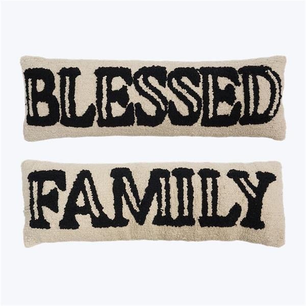 Designs-Done-Right Cotton Long Throw Pillows, Assorted Color - 2 Piece - DE4260825