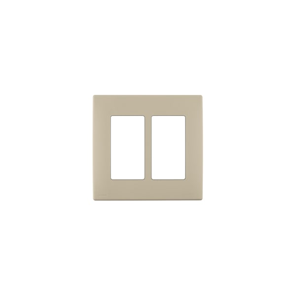 Leviton WALLPLATES RENU 2 GANG WLPLT NAVAJO SAND - REWP2-NS