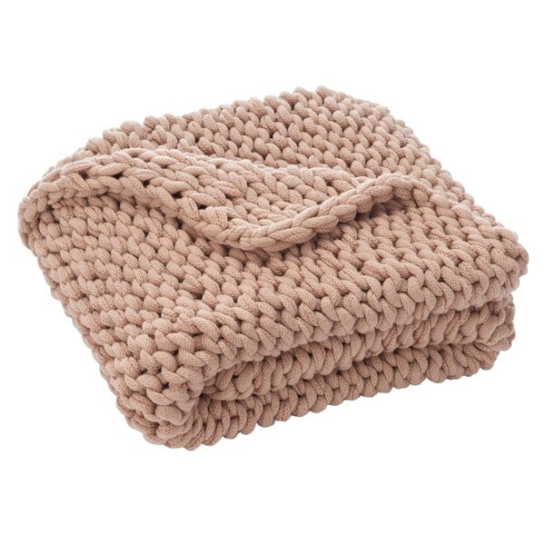 Safavieh Adalina Throw Blanket, Pink - THR232A-5060