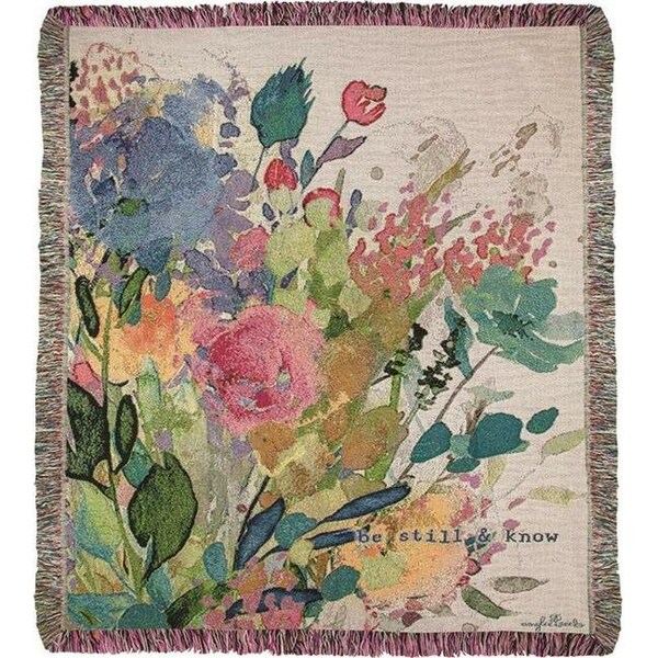Manual Woodworkers Manual Woodworkers ATEXT 50 x 60 in. Extravagant Love Tapestry Throw - ATEXT
