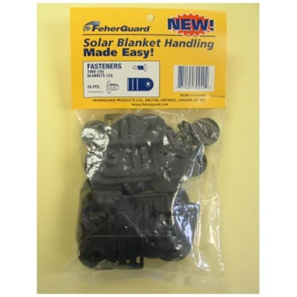Feherguard Products Feherguard Products FG-PFS Tube And Blanket Fasteners; 10 Sets - FGPFS