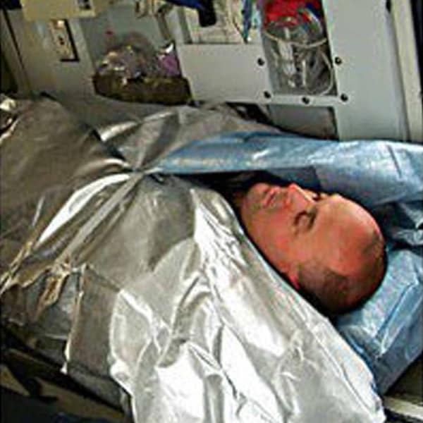Thermoflect Hypothermia Transport Blanket Fabric, 10PK - 5170-200