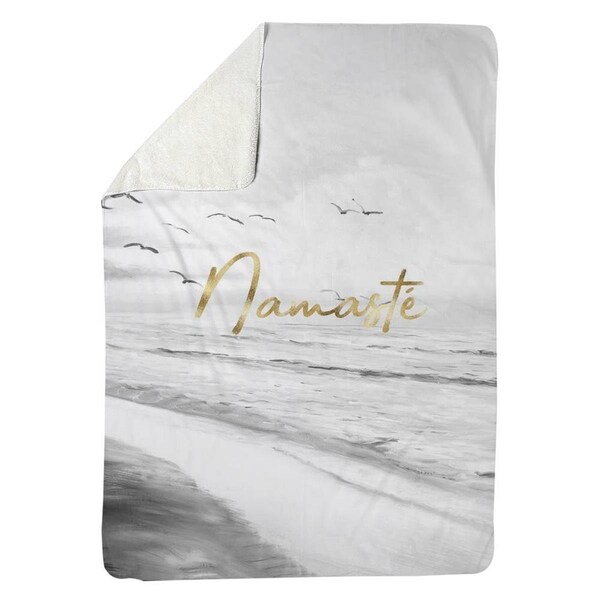 Kd Cuna 60 x 80 in. Namaste-Sherpa Fleece Blanket - KD3329959