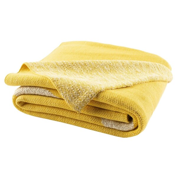 Safavieh 32 x 40 in. Tater Trot Blanket, Yellow - BBY1015C-3240