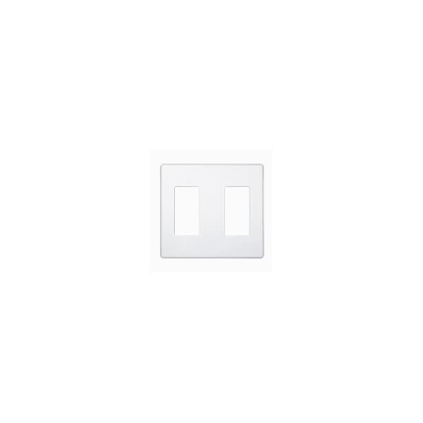 Leviton Dimmer Switch Renii Plate-2N0W-0F-Gry - AWP00-20G