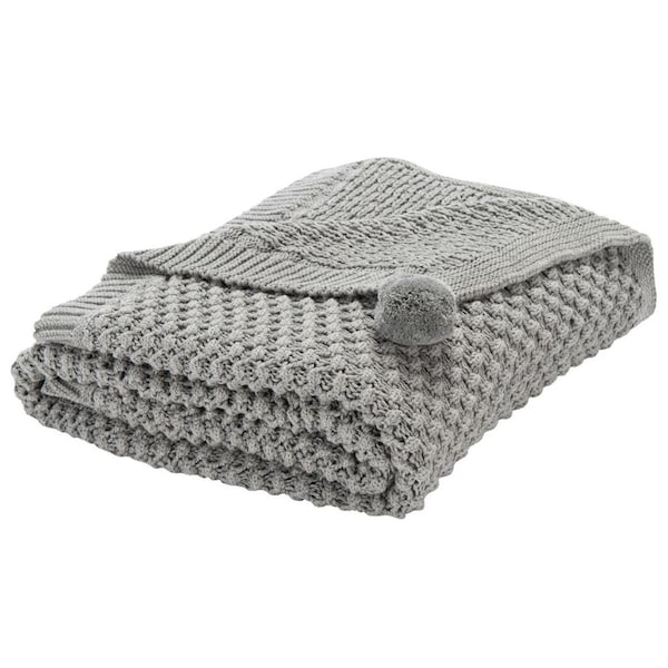 Safavieh Capra Throw, Grey - 50 x 60 in. - THR240A-5060