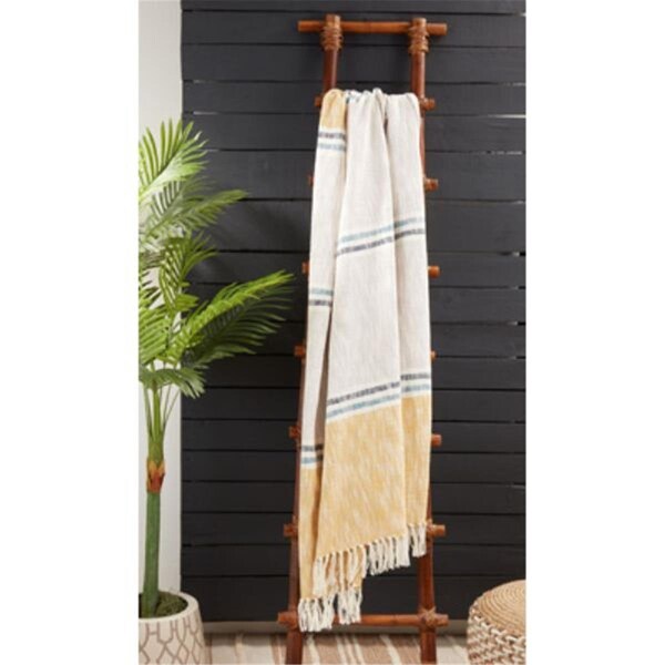 Doba-Bnt 50 x 60 in. Striped Throw Blanket, Multi Color - SA3188396