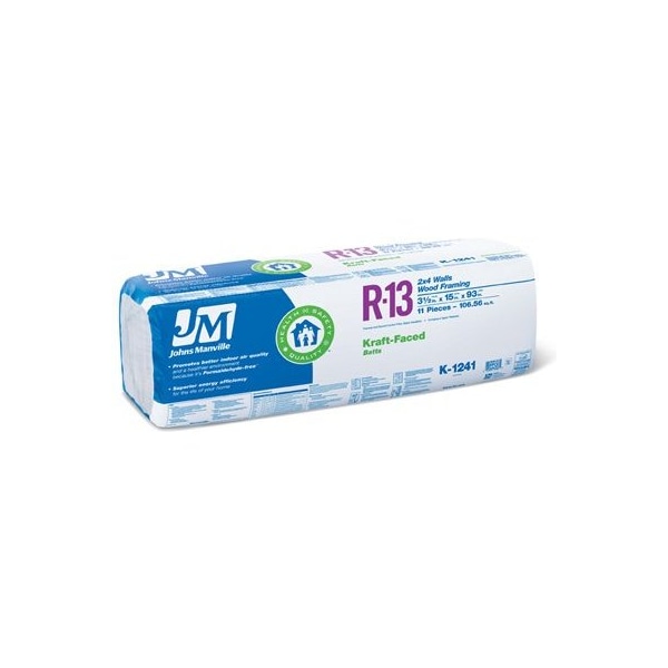 Johns Manville Intl R13 15x93 Faced Batt - K1241