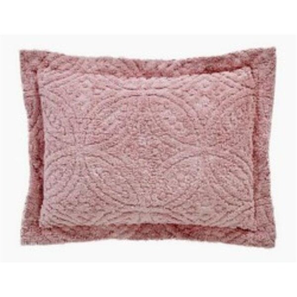 Better Trends Better Trends SHWR2127PI Wedding Ring Collection Standard Sham; Pink - SHWR2127PI