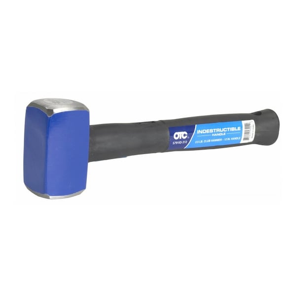 Otc Club/Hand Drill Hammer, 2.5lb, 12" Handle - 5791ID-312