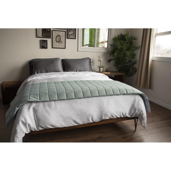 Signature Home Home Color Collection Blanket Mint for King Size Bed - UNB-500-9581