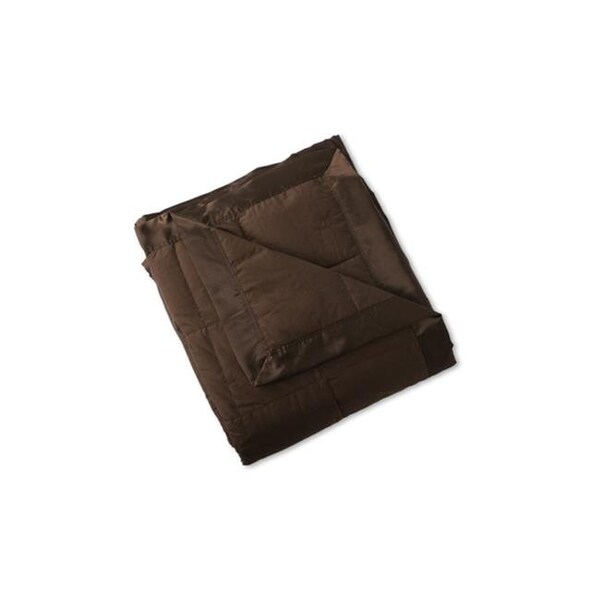 Sunflower Sunflower DBC-82F Chocolate Down Blanket - Full; 82 x 96 in. - DBC-82F