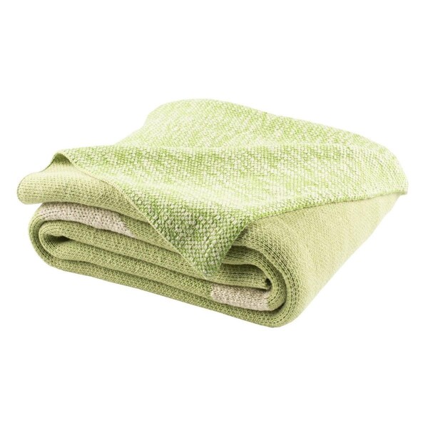 Safavieh 32 x 40 in. Tater Trot Blanket, Green - BBY1015A-3240