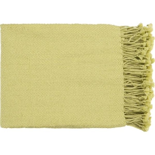 Surya Surya Rug TUR8401-5060 Rectangle Lime Throw 50 x 60 in. - TUR8401-5060