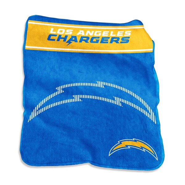 Logo Brands LA Chargers 60x80 Raschel Throw - 626-26X