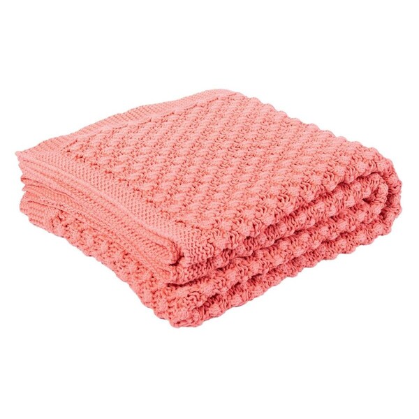 Safavieh 50 x 60 in. Hollie Throw, Pink - THR236B-5060