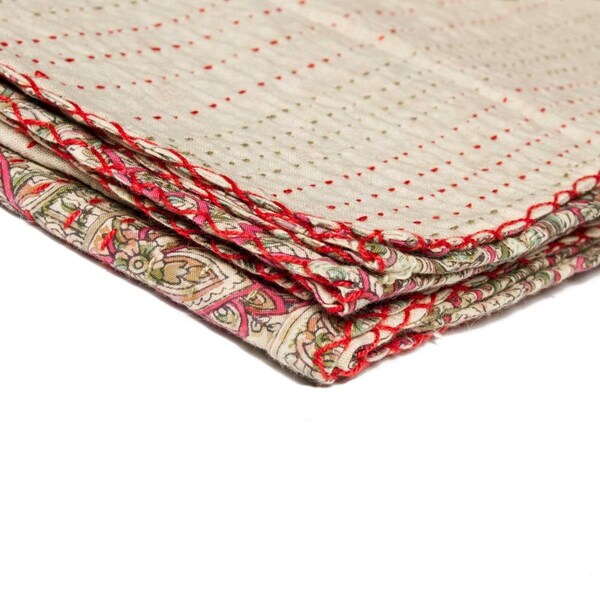 Palacedesigns 50 x 70 in. Kantha Cotton Throw - Wa-0014 - PA2627346