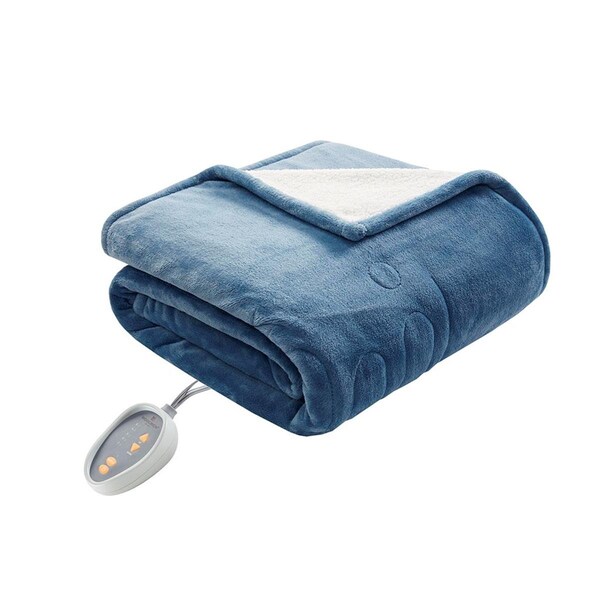 Woolrich Blanket, Sapphire Blue - Twin Size - WR54-1743