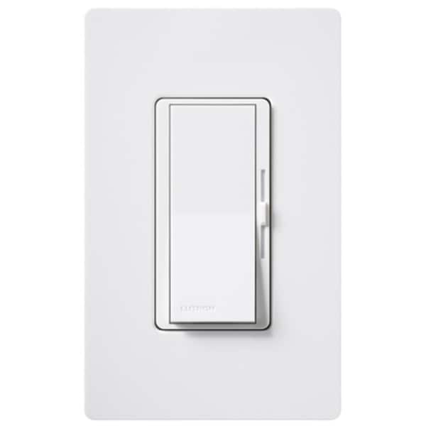 Brightbomb White Single Pole Or 3 Way CFL-LED Dimmer With - BR339246