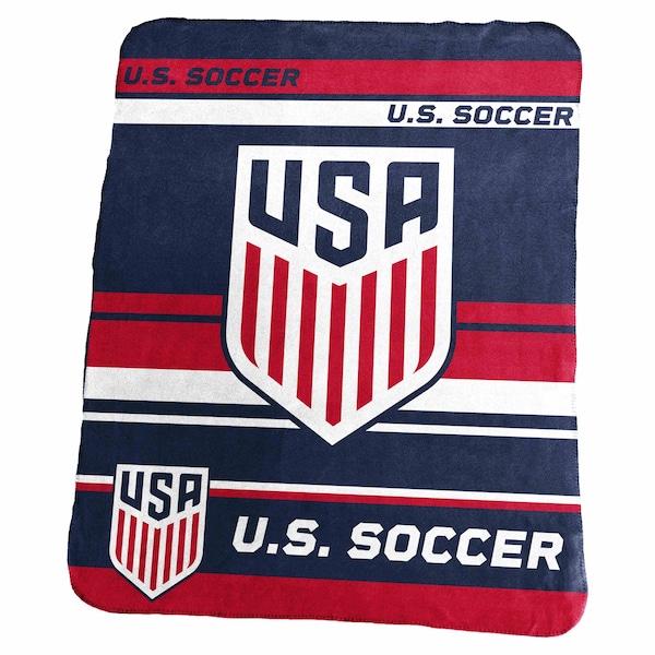 Logo Brands US Mens Soccer Team Stripe Classic Fleece - 922-23-C1