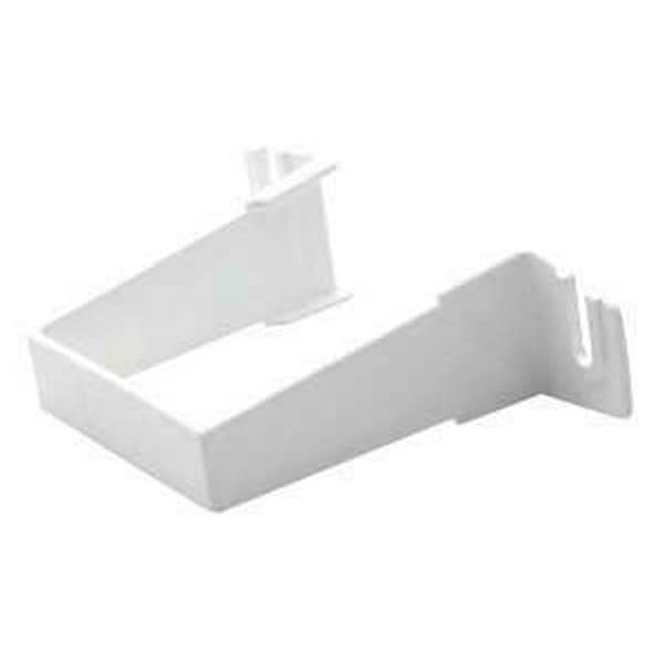 Euramax Euramax 1788470 Contemporary Style Downspout Clip - Vinyl; Brown - 1788470