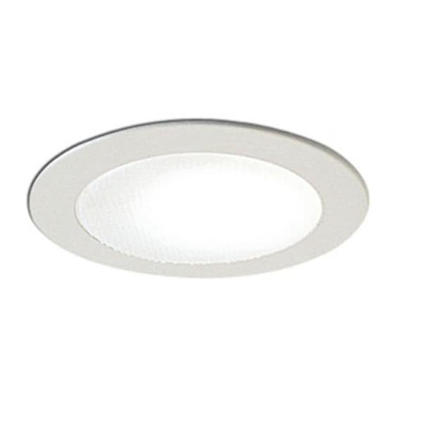 Nora Lighting Nora Lighting NL-422W 4 in.;LV;SHWR TRIM;ALB.;WHITE RIN - NL-422W