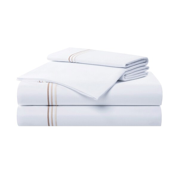 Monarch Brands Aston & Arden Sateen - California King, Beige - P-SS-T600-CK-BG