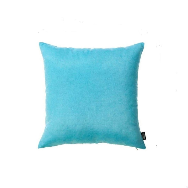 Homeroots Sky Blue Honey Decorative Throw Pillow Cover2 Piece 20 x 20 in. - 355494