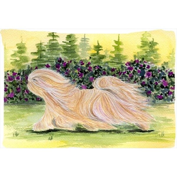 Carolines Treasures Carolines Treasures SS8328PILLOWCASE 20.5 x 30 in. Lhasa Apso Moisture Wicking Fabric Standard Pillowcase - SS8328PILLOWCASE