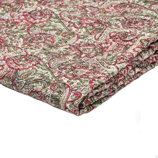 Homeroots 50 x 70 in. Kantha Cotton Throw - Wa-0014 - 293212
