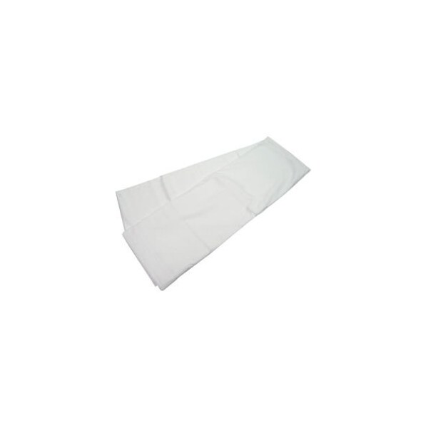 R & R Textile Mills R&R Textile - Hotel Basics Twin Size Bed Sheets, 104in x 66in, White - 12 Pack - X31012