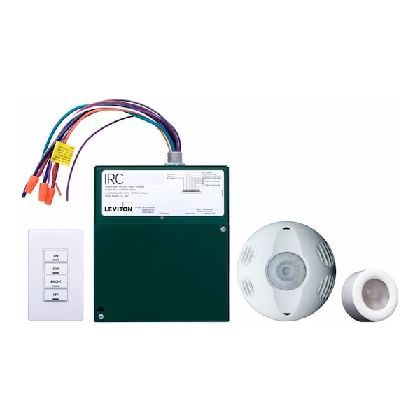 Leviton DIMMERS AND ACCESSORIES GN IRC DIM ROOM CTRL KIT 347V 2-ZONE - RCD20-C02