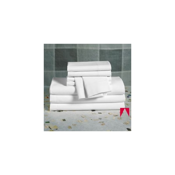 1888 Mills Flat Sheet T180 Queen 90X110, 12PK - N190110WHT-1-LT00