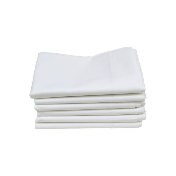 R & R Textile Mills R&R Textile - Hotel Basics Standard Pillow Cases, 42in x 36in, White - 12 Pack - X32000
