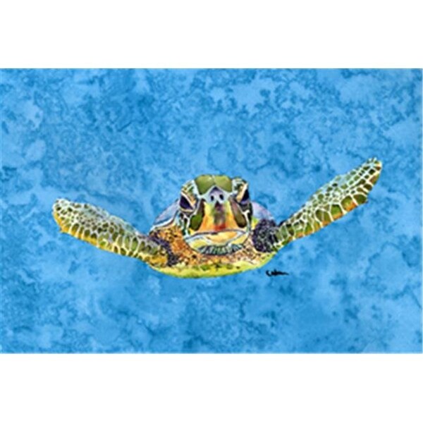 Carolines Treasures Carolines Treasures 8653PILLOWCASE Turtle Coming at you Moisture Wicking Fabric Standard Pillowcase - 20 x 30 in. - 8653PILLOWCASE