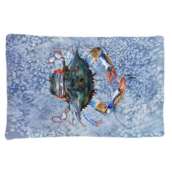 Carolines Treasures 20.5 x 30 in. Crab Moisture Wicking Fabric Standard Pillow Case - 8149PILLOWCASE