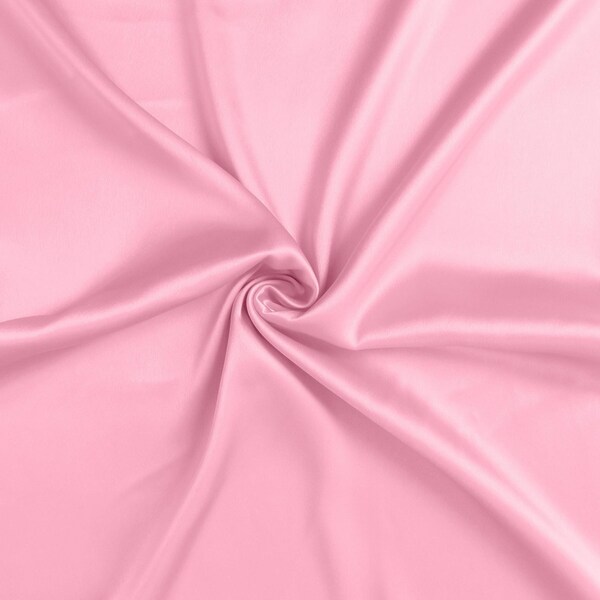Homeroots 20 x 30 in. Pink Rose Dreamy Silky Satin Queen Size Pillowcases - 387903