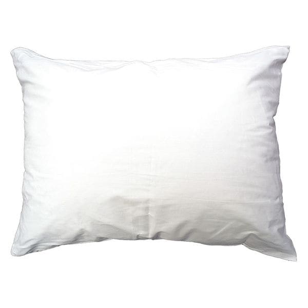 R & R Textile Pillow, Standard, 27x21 In., White - X11300