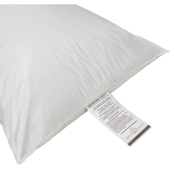 R & R Textile Pillow, Standard, 27x21 In., White - X11500