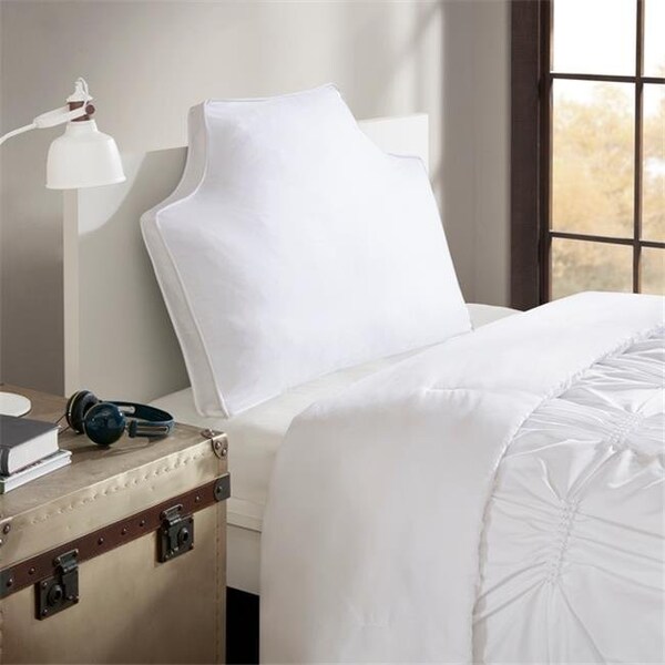 Intelligent Design Intelligent Design ID30-1482 Oversized Headboard Pillow - Gray - ID30-1482
