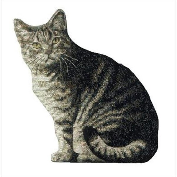 Manual Woodworkers & Weavers Manual Woodworkers and Weavers TSKC Kitty Corner Shaped Pillow Tapestry Pillow Jacquard Woven Fashionable Design 16 X 11 in. Poly Blend - TSKC